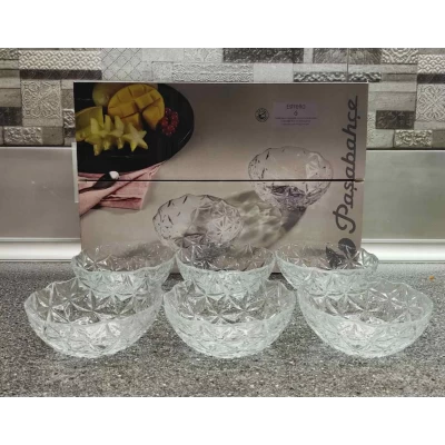 Набор салатников (d13см) под хрусталь производство Турция (6шт)