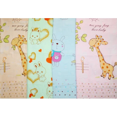 Детская махровая простыня ассорти размер 105х105 см