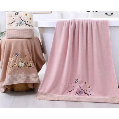 Банное полотенце, микрофибра, размер 140х70 см