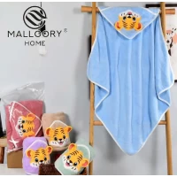 Пончо детское, микрофибра, размер 80 х 80см