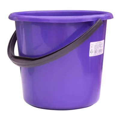 Ведро пластиковое пищевое 7 л цветное. ПолимерАгро