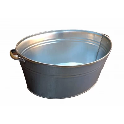 Таз 40 литров оцинкованный (Метид)