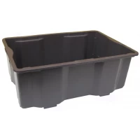 Ящик пластиковый на 35 литров хозяйственный "Юнипласт"