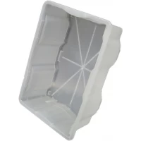 Ящик пластиковый на 35 литров пищевой белый "Юнипласт"