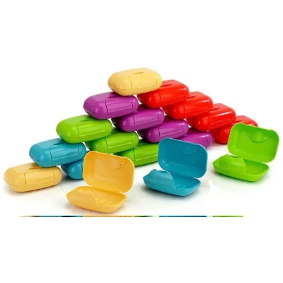 Мыльница пластиковая дорожная с защелками "Юнипласт" Мыльница пластиковая дорожная с защелками "Юнипласт"