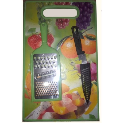 Набор кухонный (доска, терка,нож)