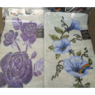 Набор ковриков для ванной 2-ка, 60x100 см, 50x60 см Набор ковриков для ванной 2-ка, 60x100 см, 50x60 см