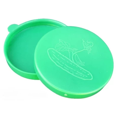 Крышка полиэтиленовая цветная для обычных банок 82 мм Крышка полиэтиленовая цветная для обычных банок 82 мм