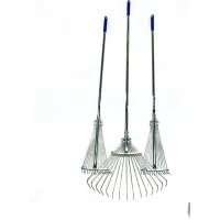 Грабли веерные раздвижные с ручкой