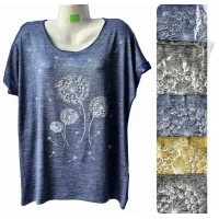 Женская футболка р.5XL,6XL,7XL (56-62), микс цветов