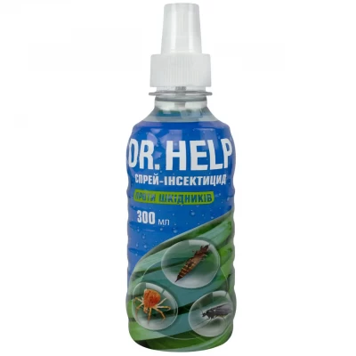 Подкормка-спрей с инсектицидными свойствами Dr.Help для комнатных растений Подкормка-спрей с инсектицидными свойствами Dr.Help для комнатных растений