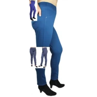 Брючные лосины французкский трикотаж БАТАЛ 52,54,56 (серые, изумруд, электрик)