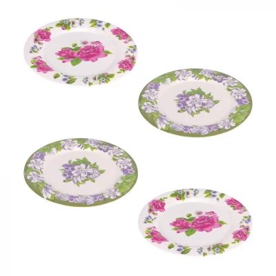 Меламиновая тарелка плоская D18 см (o-22) Меламиновая тарелка плоская D18 см (o-22)