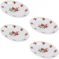 Меламиновая тарелка овал 35*25*2,5см (o-22)