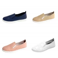 Мокасины женские эко-кожа 1024, р.37-41 (цвета в ассорт.)