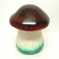 Фигура садовая Гриб большой 30 см, Материал: гипс