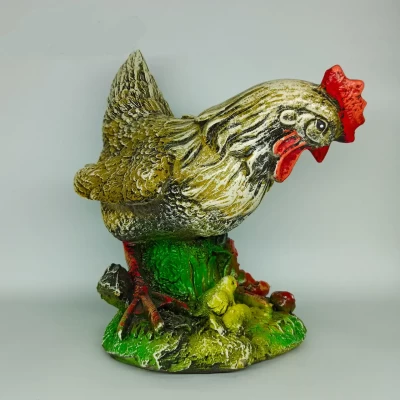 Садовая фигура Курочка 36 см