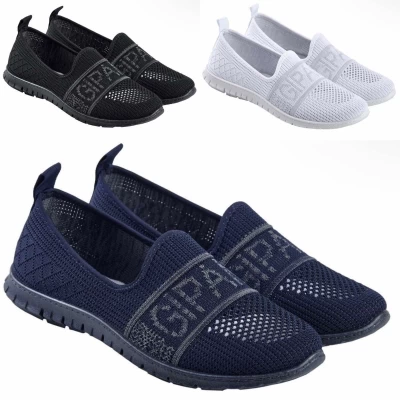 Мокасины женские сетка, р.36-40 (Черные, Синие, Серые) 599 Мокасины женские сетка, р.36-40 (Черные, Синие, Серые) 599
