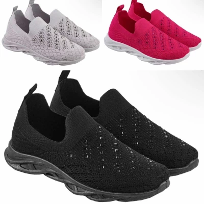 Мокасины женские сетка, р.36-40 (Черные, Красные, Беж) Мокасины женские сетка, р.36-40 (Черные, Красные, Беж)