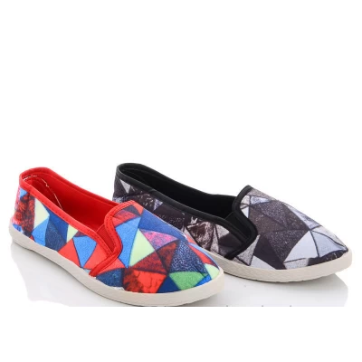 Слипоны женские Размеры: 36-41 (6310 mix)