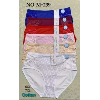 Женские трусы больших размеров от 60 до 62 размера, Хлопок