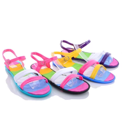 Босоножки детские силикон, Р. 30-35, 1221-1 mix