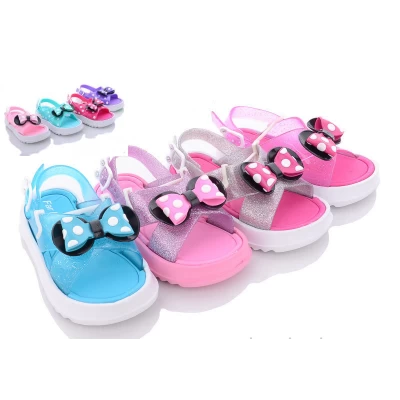 Босоножки детские силикон, размер 24-29, 8434D-14 mix