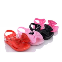 Босоножки детские силикон, размер 18-23, 30-35, FY051 mix