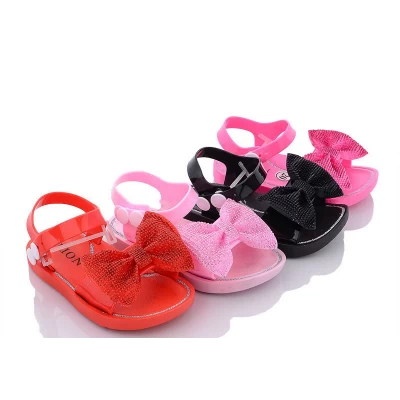 Босоножки детские силикон, размер 18-23, 30-35, FY051 mix