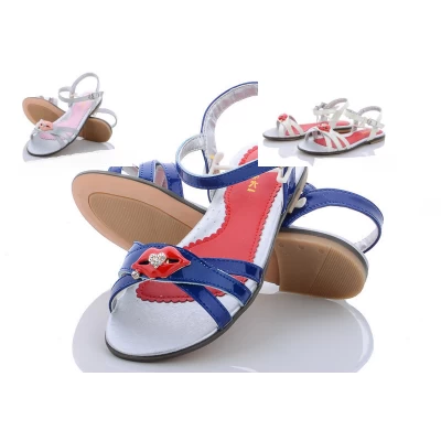 Босоножки подростковые искусственный лак, размер 32-37, 3533