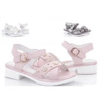 Босоножки подростковые искусственная кожа, размер 30-37, L0657