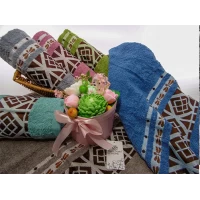 Полотенце для лица махровое 95 см / 50 см