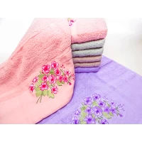 Полотенце для бани махровое 137 см / 75 см