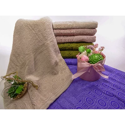 Полотенце для бани махровое 140 см / 70 см