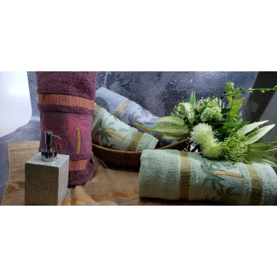 Полотенце для бани махровое 140 см / 70 см