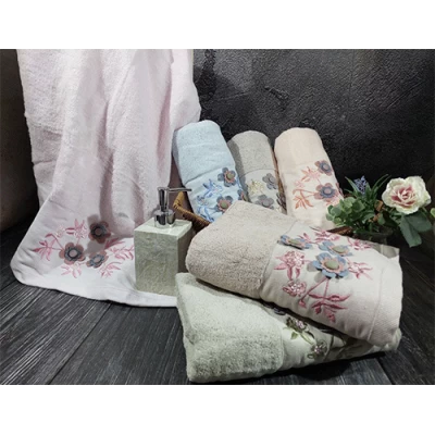 Полотенце для бани махровое 140 см / 70 см