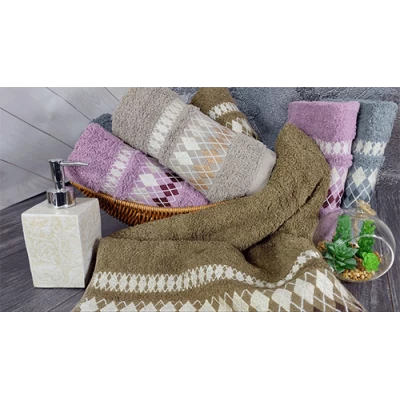 Полотенце для бани махровое 140 см / 70 см