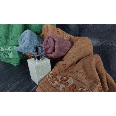 Полотенце для бани махровое 140 см / 70 см