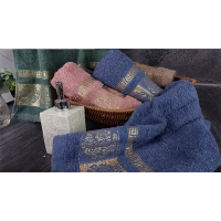 Полотенце для бани махровое 140 см / 70 см