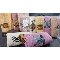 Полотенце для рук махровое. Размер 70 см / 35 см