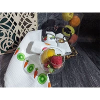 Полотенце для рук вафельное. Размер 70 см / 30 см