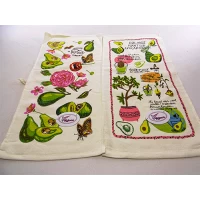 Полотенце кухонное лён- махра. Размер 50 см / 25 см