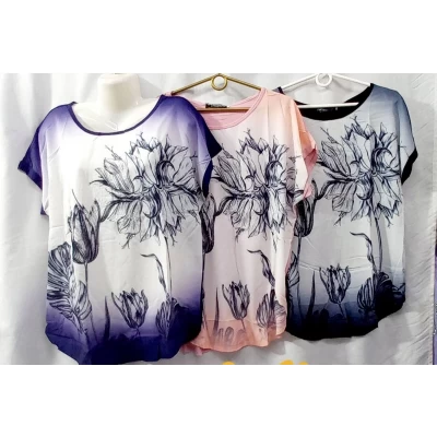 Футболка женская размеры 54-60 микс 45130