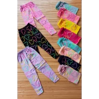 Детские лосины от 4 до 8 лет, 39557 (5шт. одного цвета)