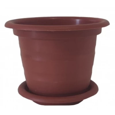Кашпо пластиковое D 200 мм, H 190 мм Кашпо пластиковое D 200 мм, H 190 мм