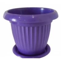 Кашпо пластиковое D 190 мм, H 180 мм