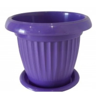 Кашпо пластиковое D 190 мм, H 180 мм Кашпо пластиковое D 190 мм, H 180 мм