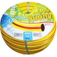 Шланг Радуга желтая Sunny 3/4" трехслойный 20 м