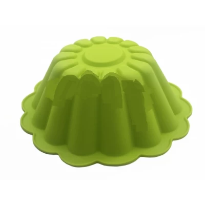 Силиконовая форма для выпечки и десертов "Веер" 24см, высота 8см