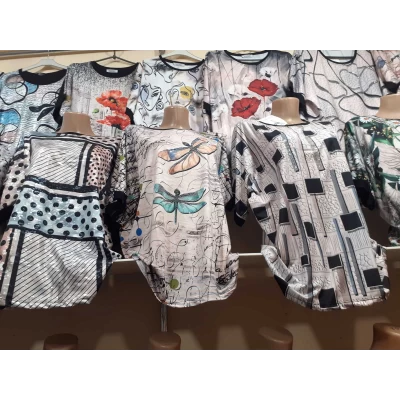 Футболка женская размеры 54-60 микс,